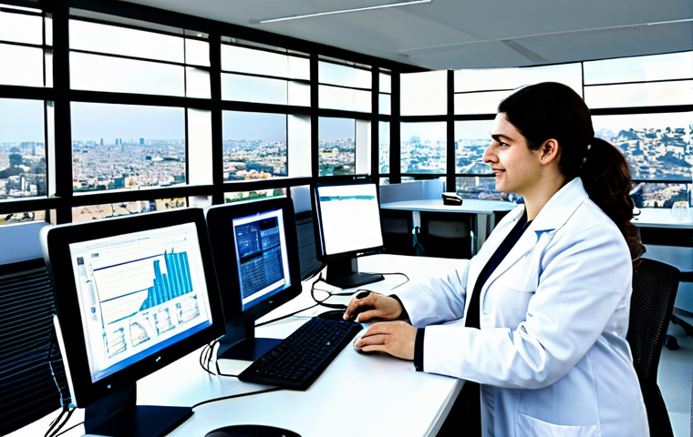 **

"A professional setting depicting global collaboration between Israel and the Jewish Diaspora in technological innovation. Show a diverse group of fully clothed professionals, some in business attire, some in lab coats, working together on computers and sharing ideas. Background should include hints of both Israeli and international cityscapes. Emphasis on interconnectedness and shared progress. Safe for work, appropriate content, fully clothed, professional, perfect anatomy, correct proportions, natural pose, high quality."

**