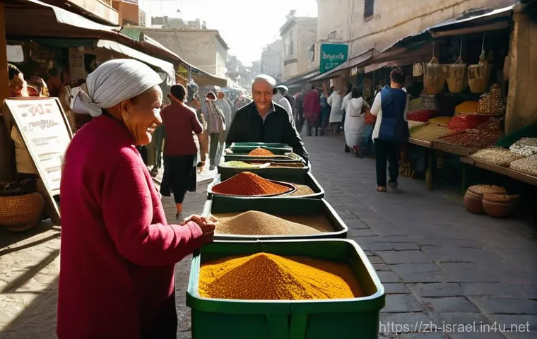 이스라엘의 스파이스 시장 - **A close-up, high-resolution shot of an Israeli spice market stall, specifically emphasizing the in... 이스라엘의 스파이스 시장 - **A close-up, high-resolution shot of an Israeli spice market stall, specifically emphasizing the in...