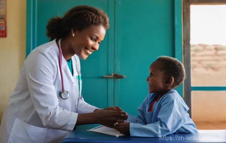 이스라엘과 아프리카 국가와의 외교 - A vibrant outdoor scene depicting an Israeli agricultural expert demonstrating advanced drip irrigat... 이스라엘과 아프리카 국가와의 외교 - A vibrant outdoor scene depicting an Israeli agricultural expert demonstrating advanced drip irrigat...