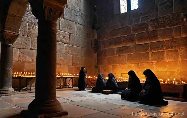 이스라엘의 기독교 순례지 - **Mount of Beatitudes, overlooking the Sea of Galilee.**
    *   **Description:** A serene, wide-ang...