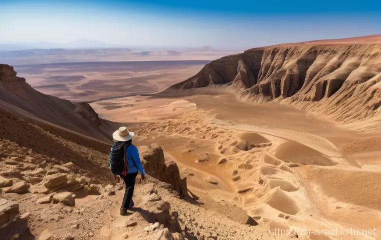 이스라엘 사막 관광 네게브 사막 - Prompt 1: Ancient Wonders of Makhtesh Ramon** 이스라엘 사막 관광 네게브 사막 - Prompt 1: Ancient Wonders of Makhtesh Ramon**