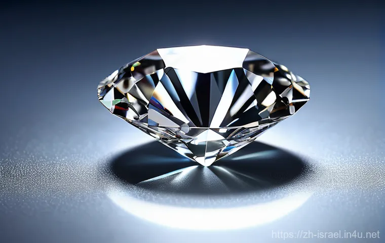 이스라엘에서 생산되는 다이아몬드 산업 - **Prompt:** A historical and contemporary fusion scene depicting the enduring legacy of Jewish craft...