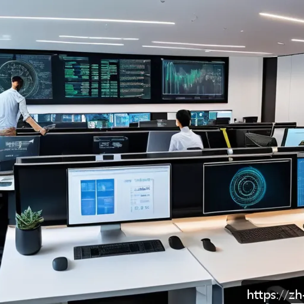 이스라엘의 벤처 캐피털 현황 - A modern Israeli high-tech startup office interior, bustling with diverse young professionals collab...