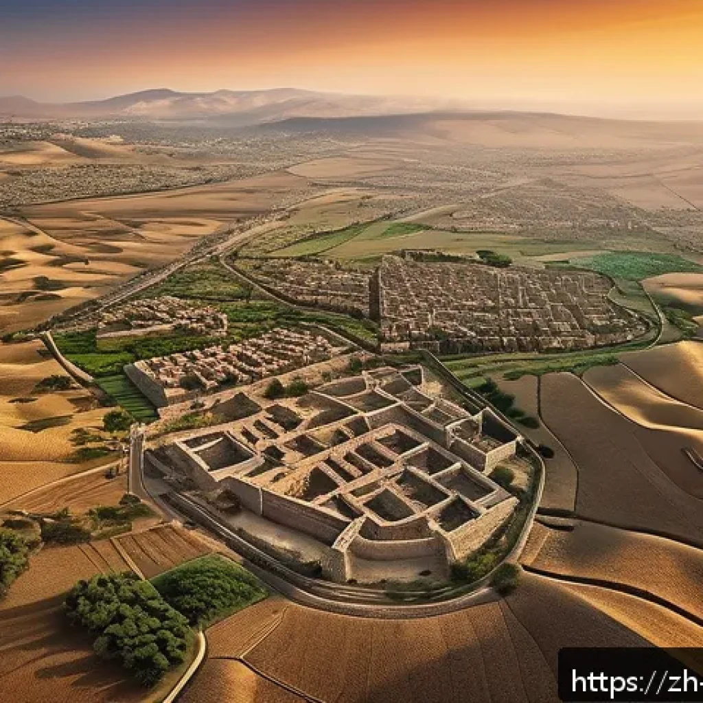 이스라엘과 팔레스타인의 현대 갈등 - A detailed, vibrant scene depicting the ancient crossroads of civilizations in the Israel-Palestine ...